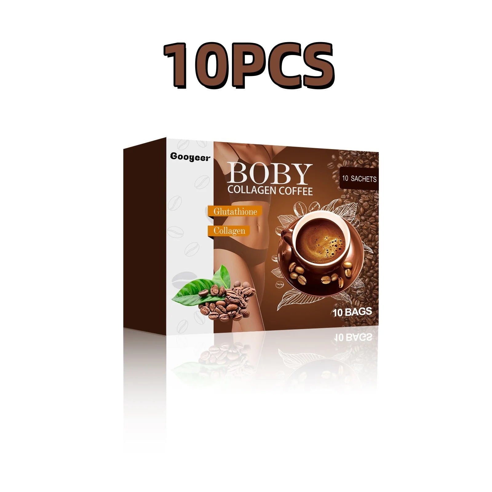 Collagen Coffee Tighten Thighs Abdomen Beauty Body Shape Curved Figure Antioxidant Refreshing Slimming Coffee