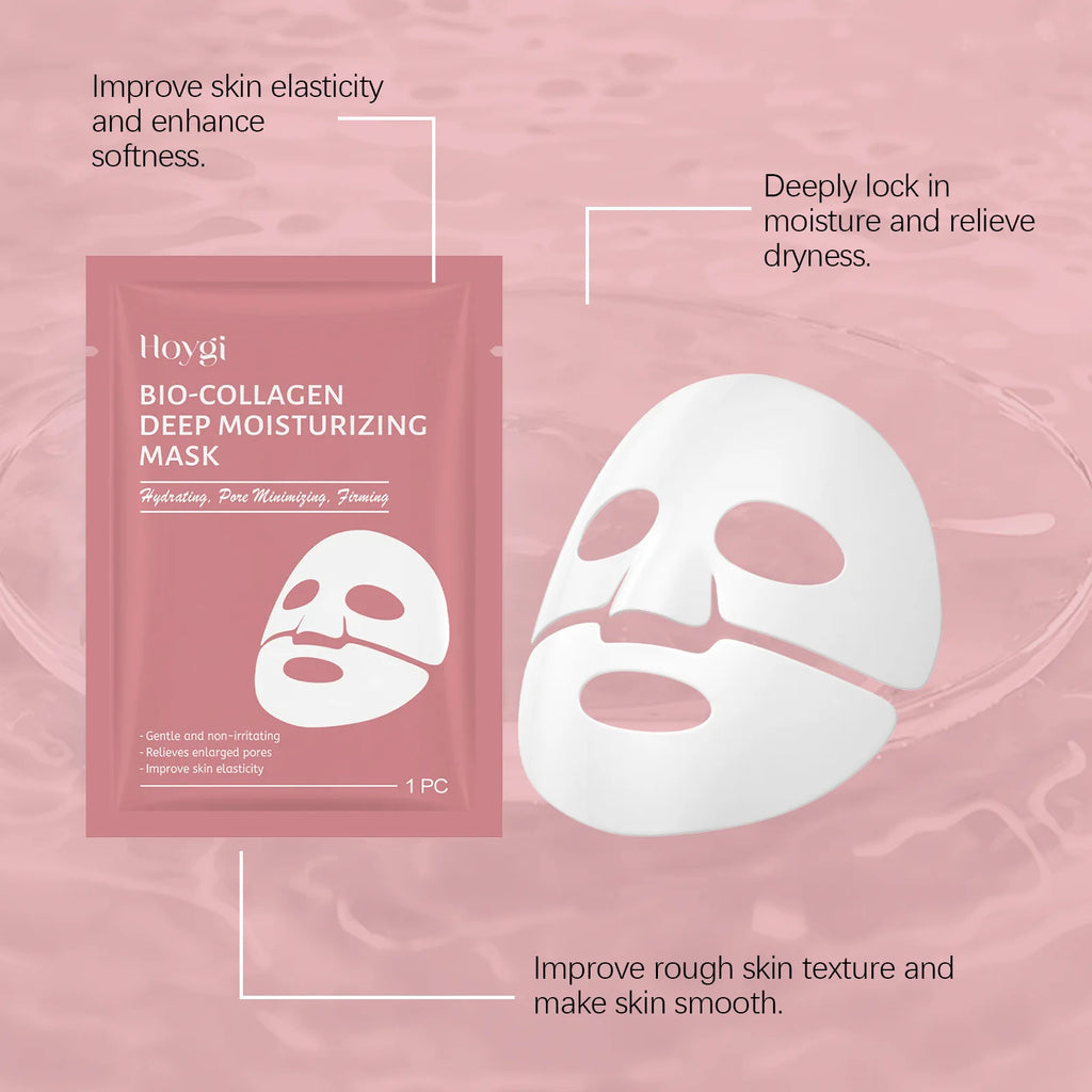 Bio-Collagen Hydrating Face Mask Repair Overnight Skin Deep Moisturizing Nourish Facial Care Collagen Skin Mask