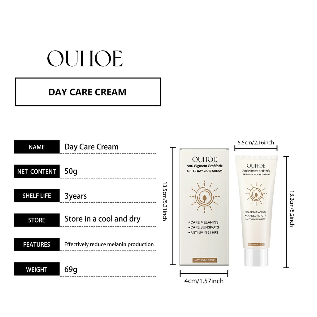 Spf50 Sunblock Cream Whitening Skin Summer Outdoor Sun Block Reduce Redness Anti Uv Moisturizer Oil Control Sunscreen