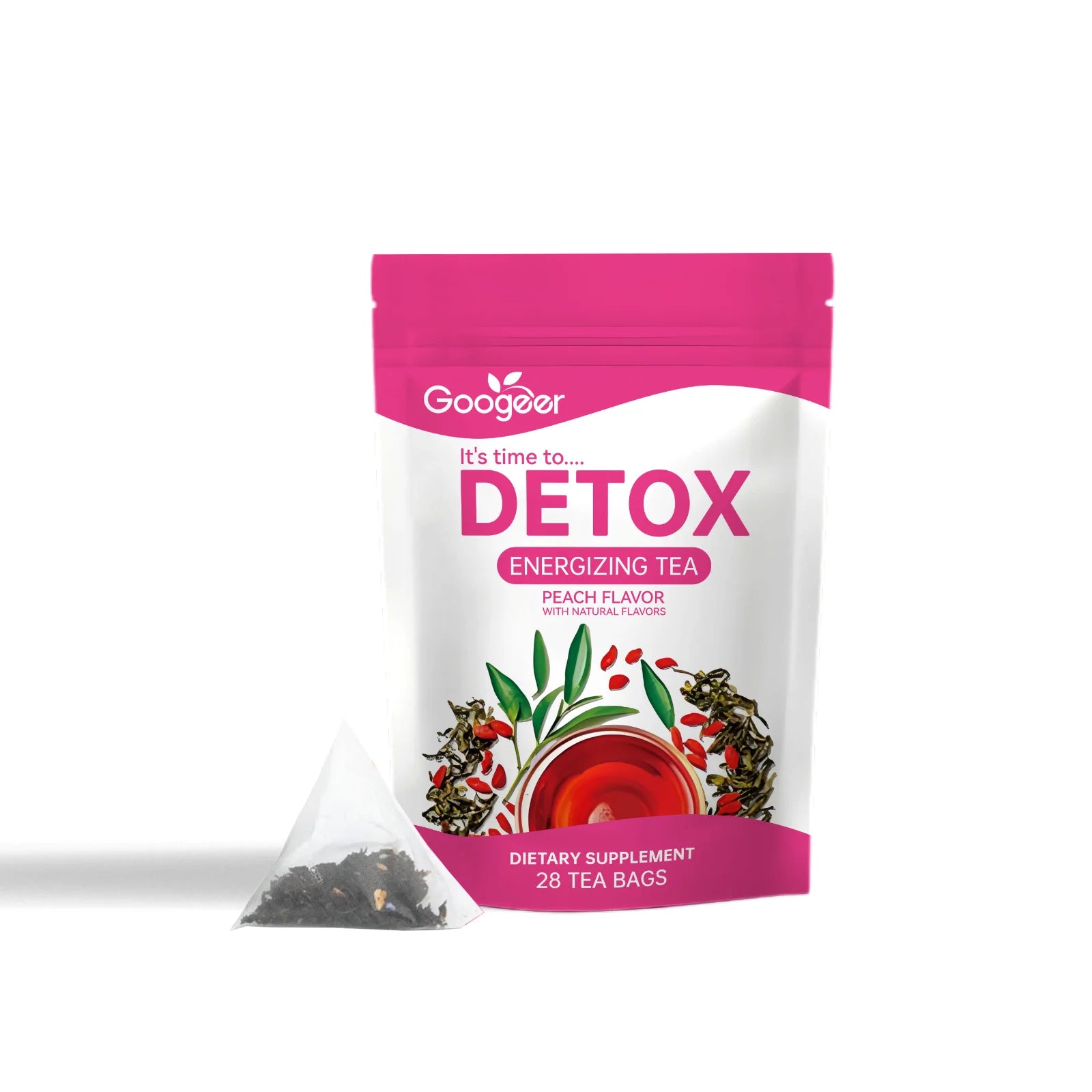 Herbal Detox Tea Abdomen Relieve Detoxification Health Care Fat Burning 28pc