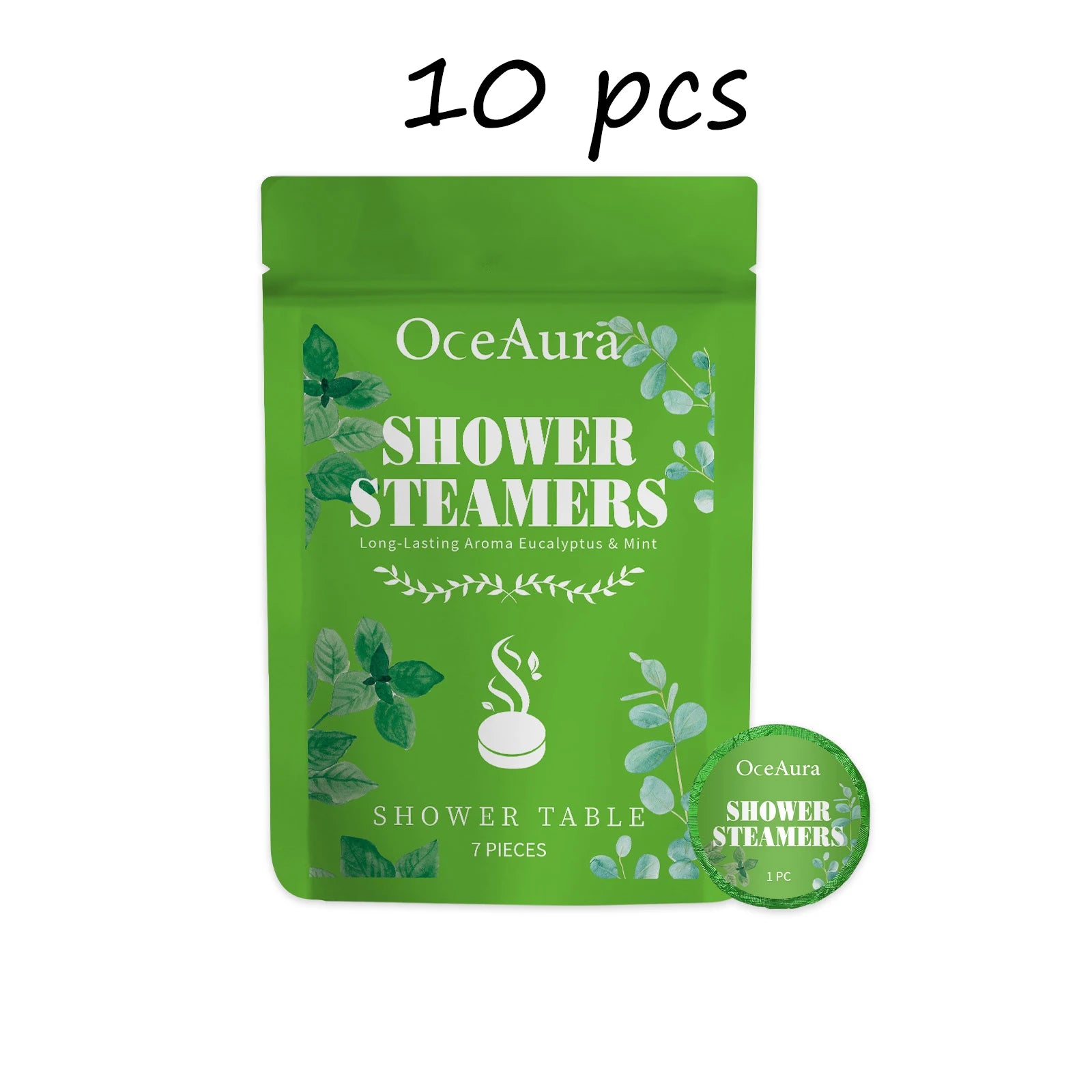 Body Shower Steamers Mint Scent Lasting Fragrance