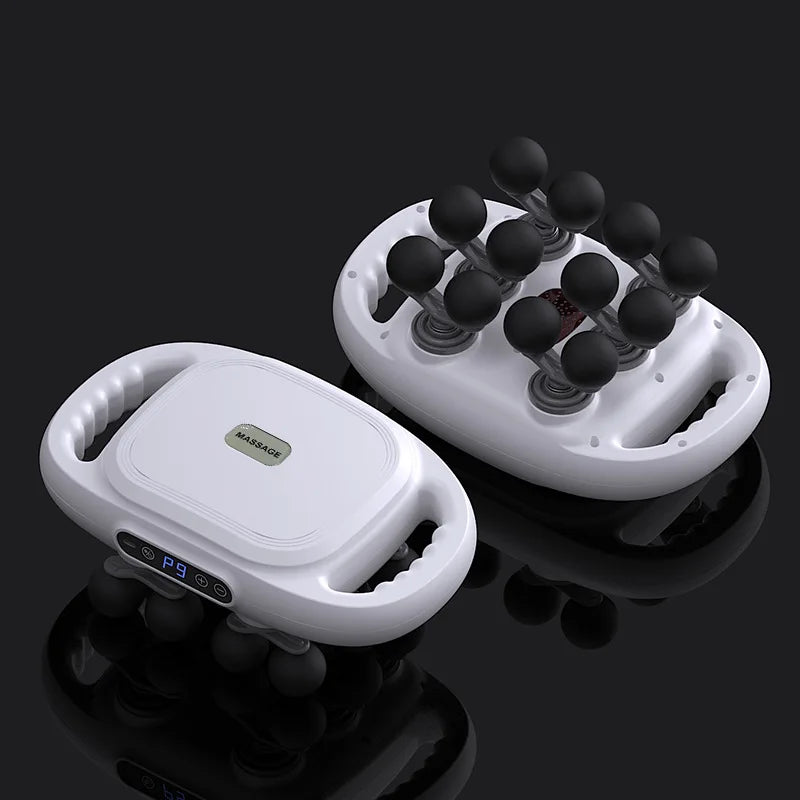 12 head massage gun, deep tissue impact massager