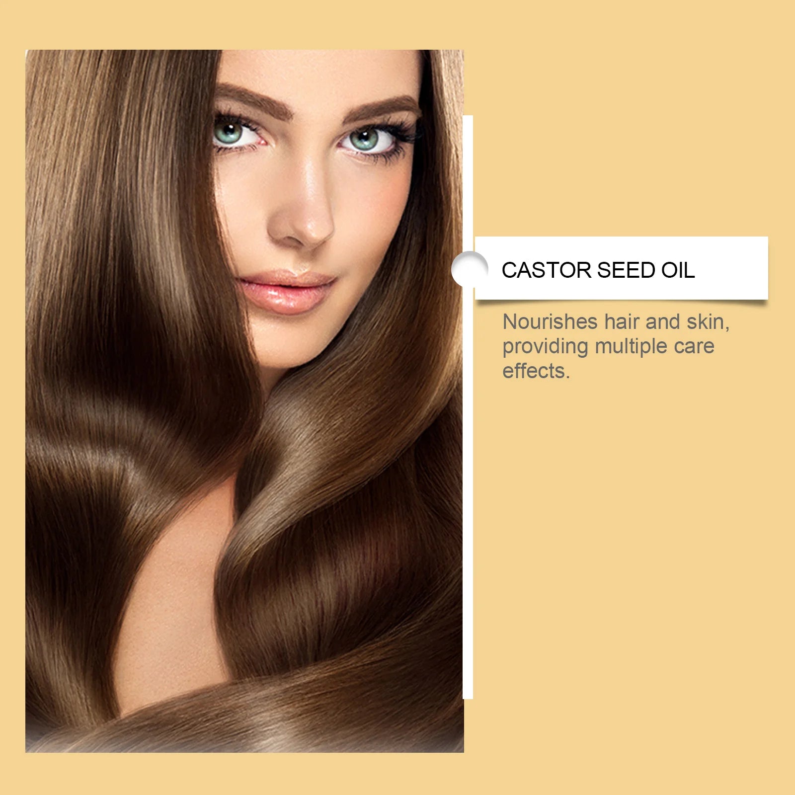 Castor Oil Moisturizing Relaxation Aromatherapy Body Massage Oil Suitable For Hair Eyelashes Eyebrows Daily Care Supplies