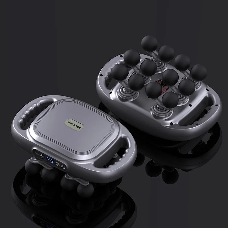 12 head massage gun, deep tissue impact massager