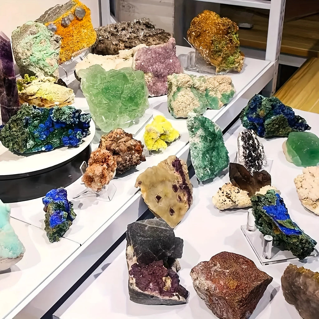 Open your own unique crystals! 1lb-3lb Crystal Gift Box-Mixed Raw Stone, Tower, Sphere, Carving