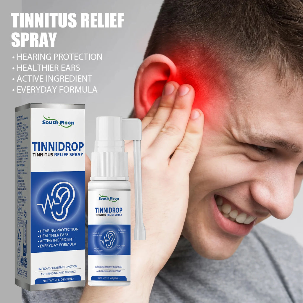 Ear Wax Remover Spray Soften Earwax Fresh Ears Improve Listening Clean Ear Canal Blockage Tinnitus Relief Spray