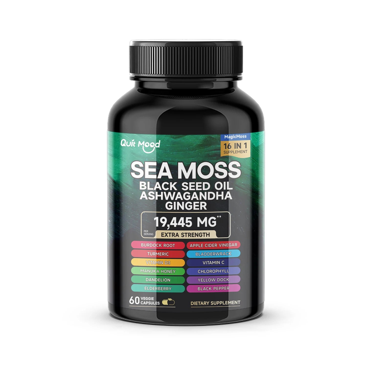 Sea Moss and shilajit Bundle 120 capsule