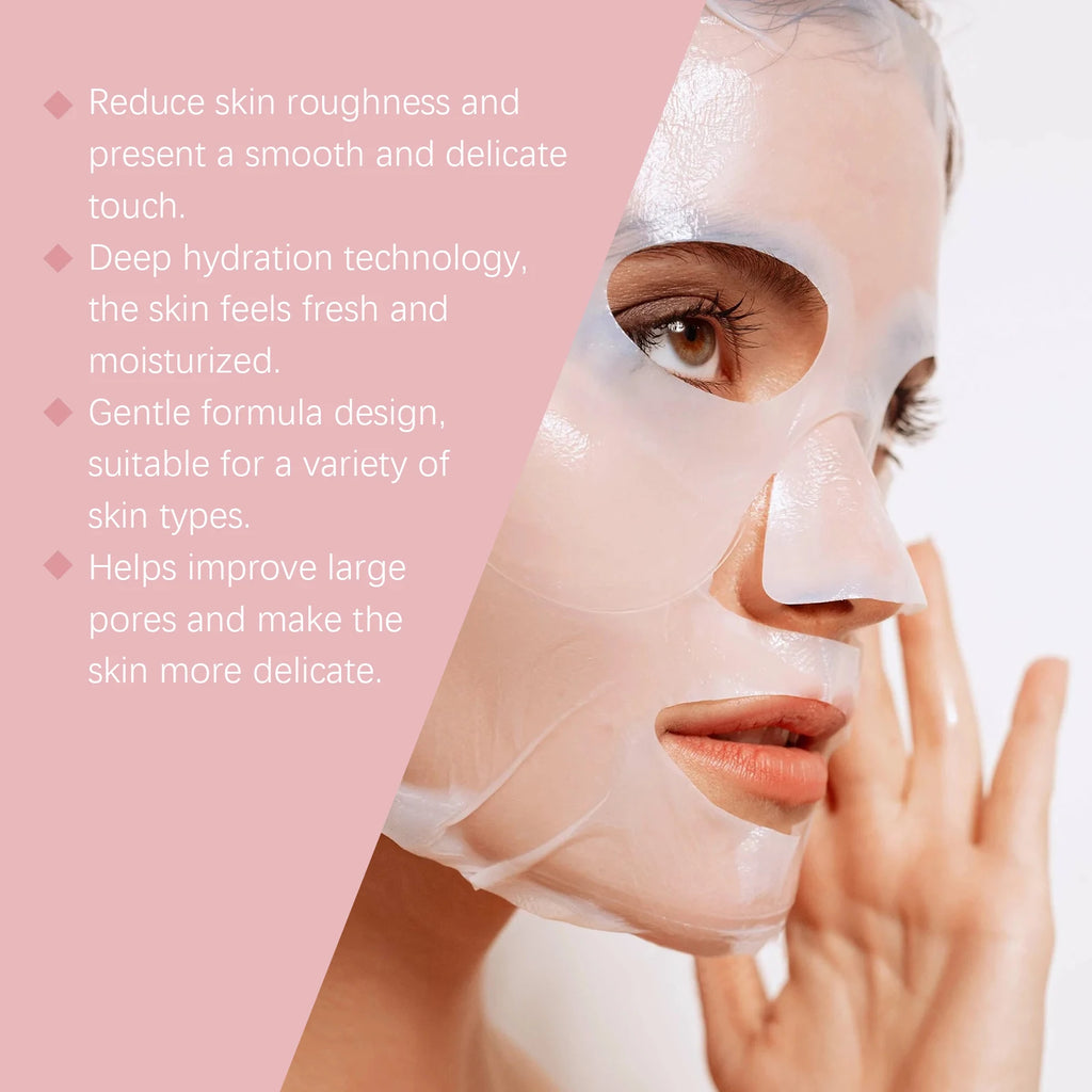 Bio-Collagen Hydrating Face Mask Repair Overnight Skin Deep Moisturizing Nourish Facial Care Collagen Skin Mask