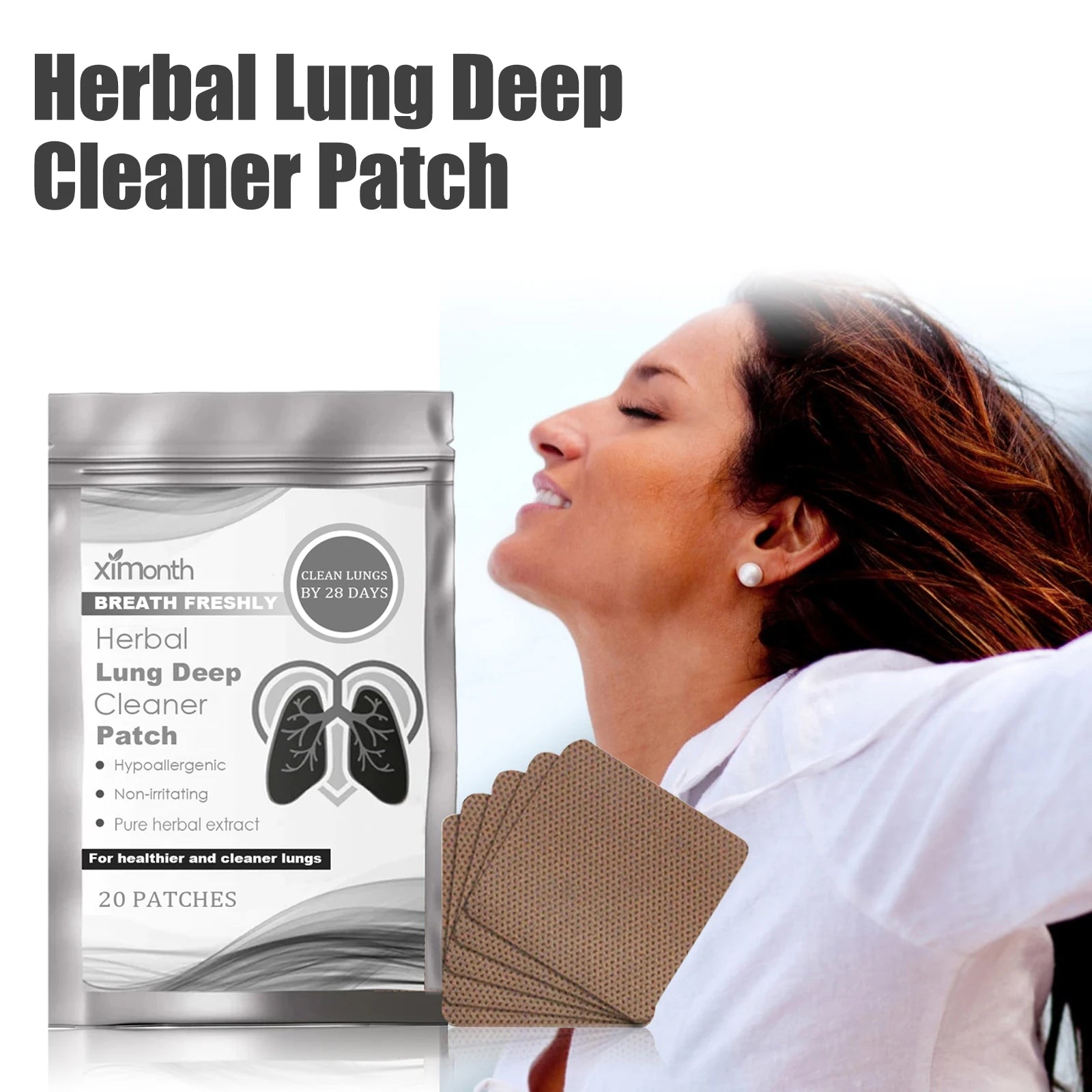 Relieve Patches Herbal Lung Cleanse