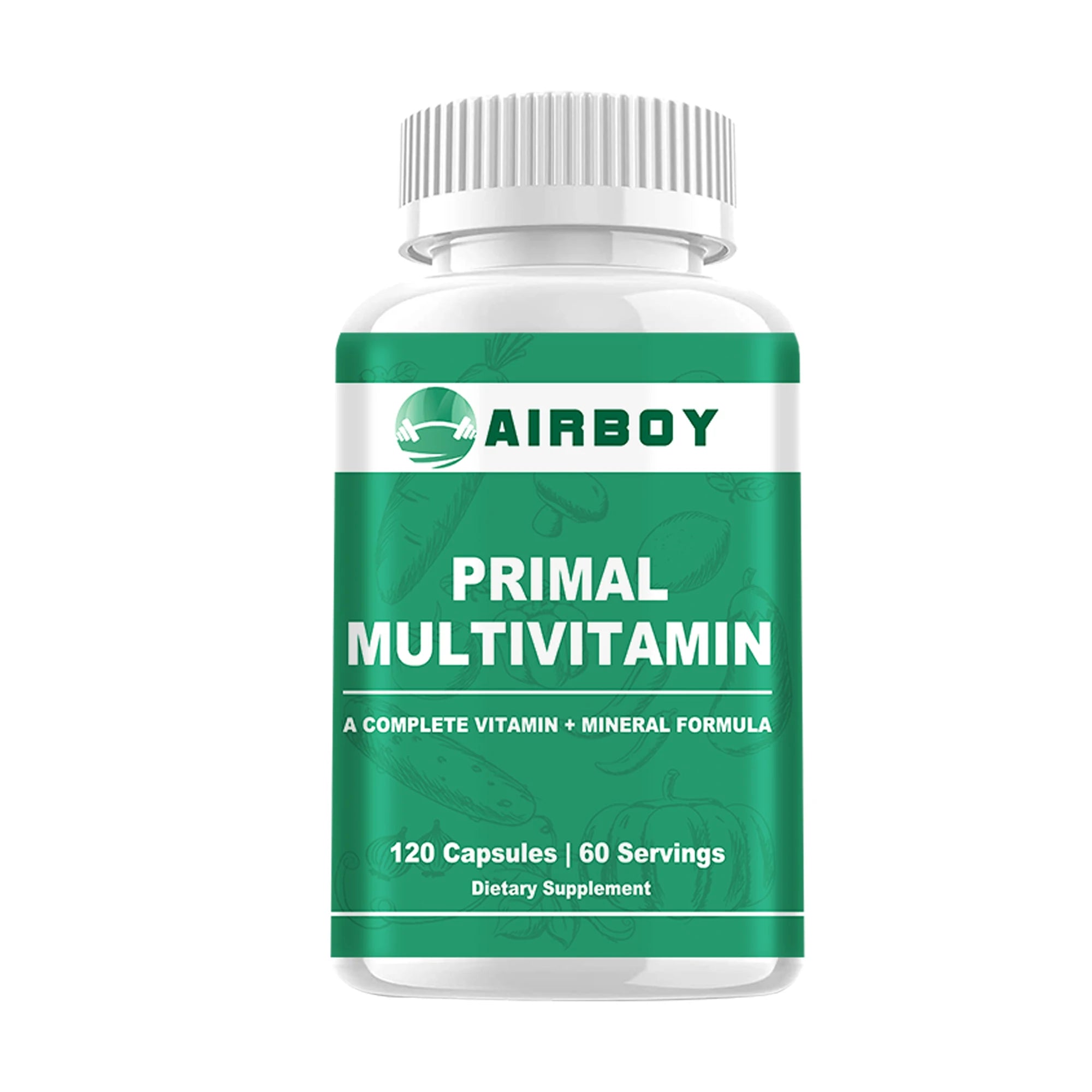 Multivitamin for Men and Women Supplement - 120 Capsules