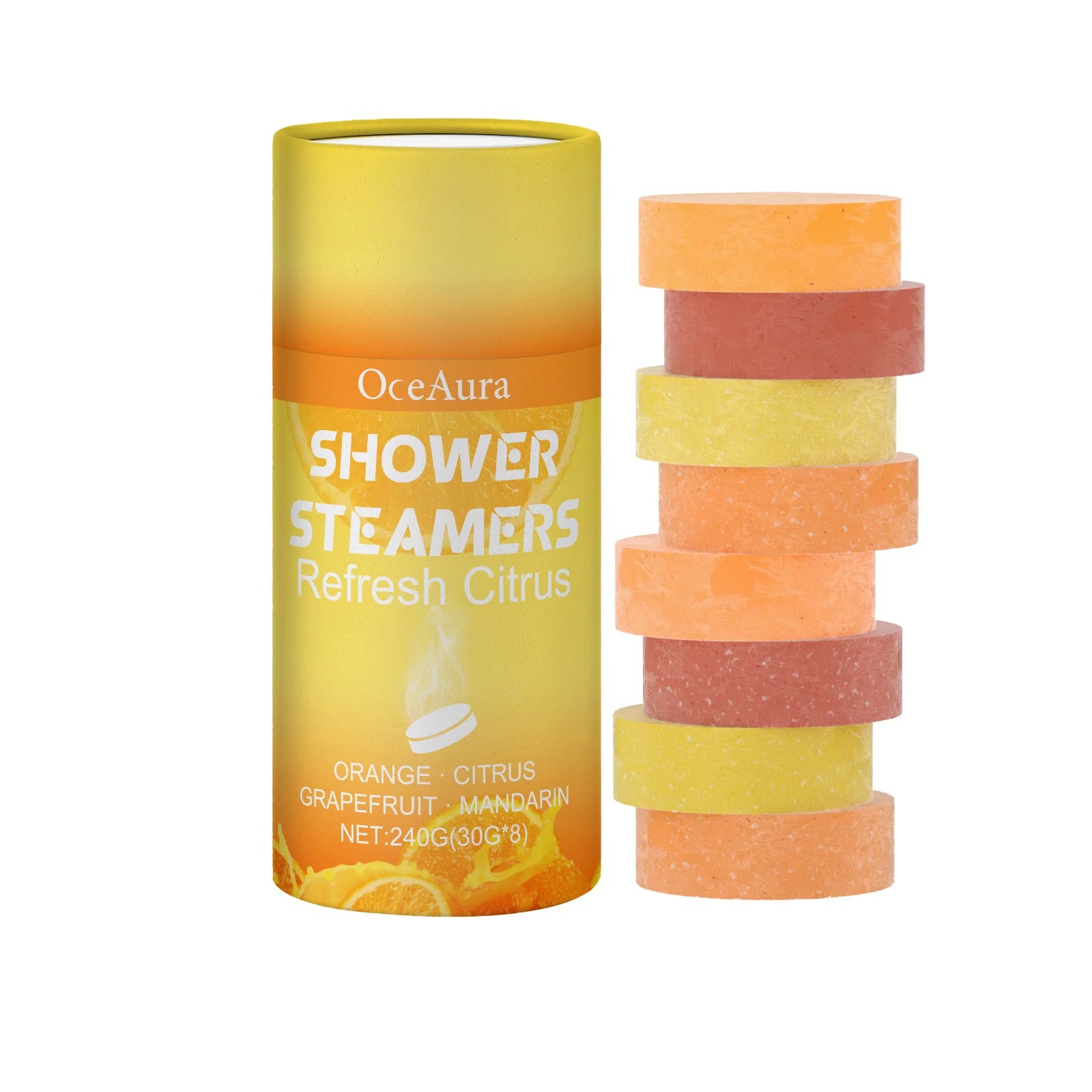 Shower Steamers, Refresh Citrus, Fresh Aroma