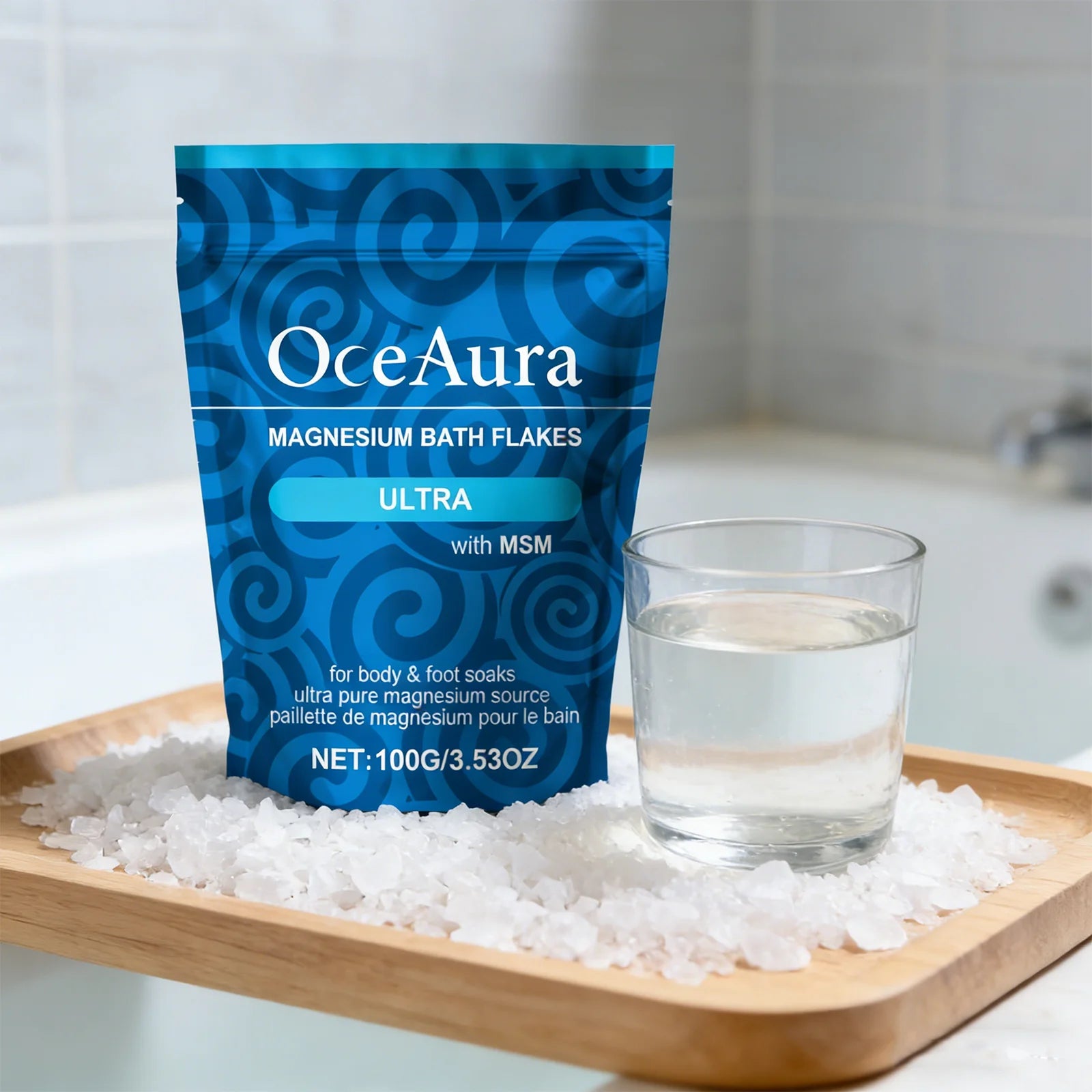 Magnesium Bath Flakes, Mineral Nourishment