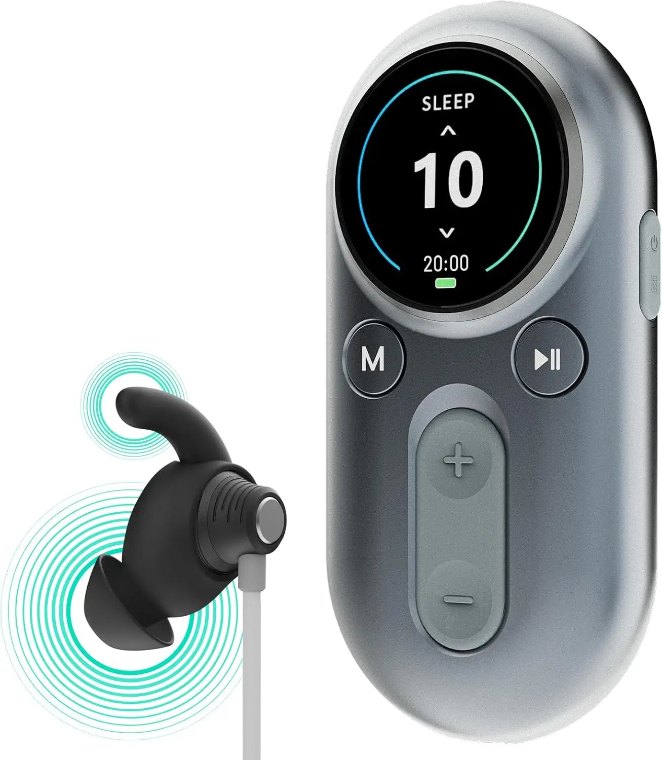 Nerve Stimulation for Non-Drug Sleep Aid Anxiety Relief and Parasympathetic Activation for Relaxation