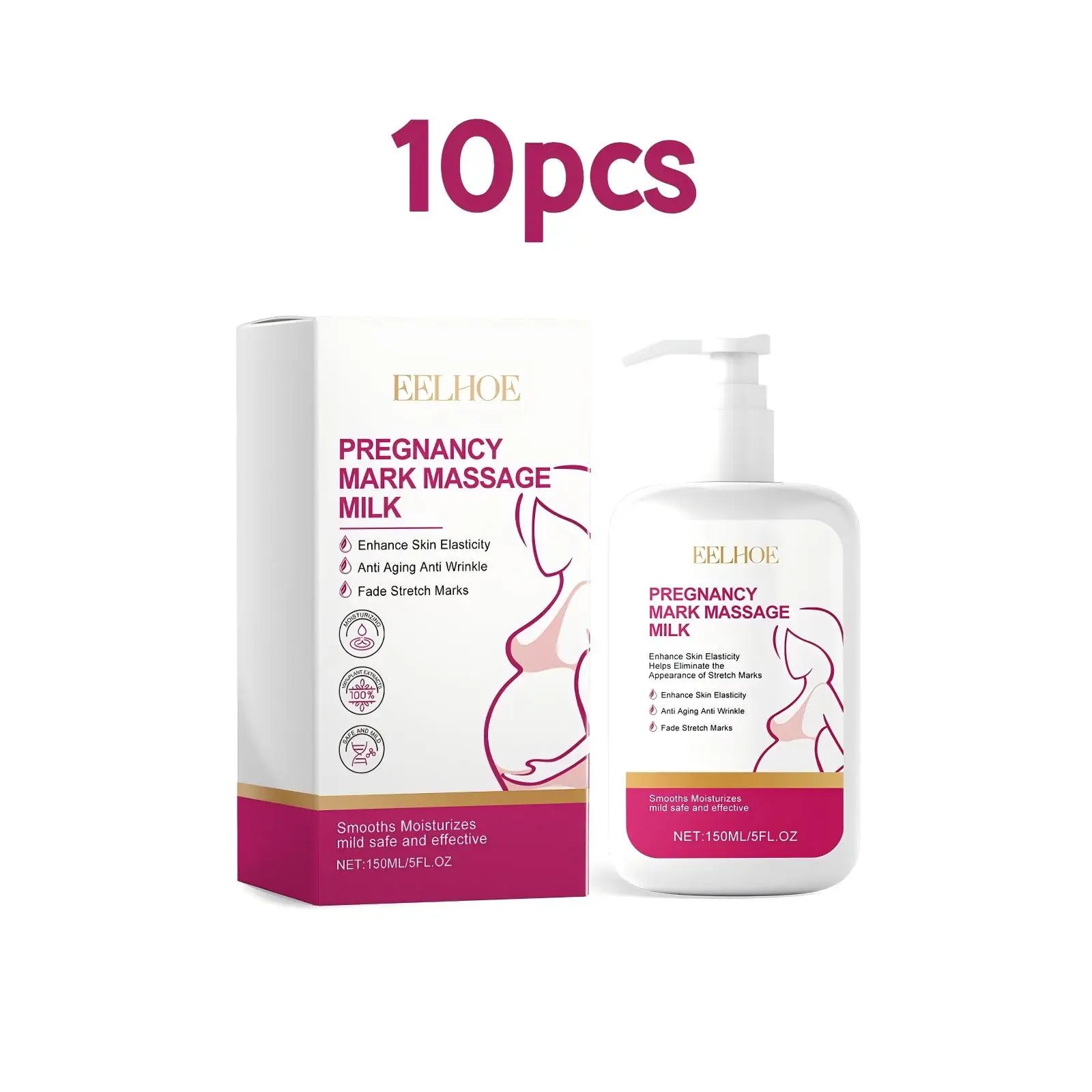 Stretch Marks Removal Lotion Pregnancy Skin Care Smooth