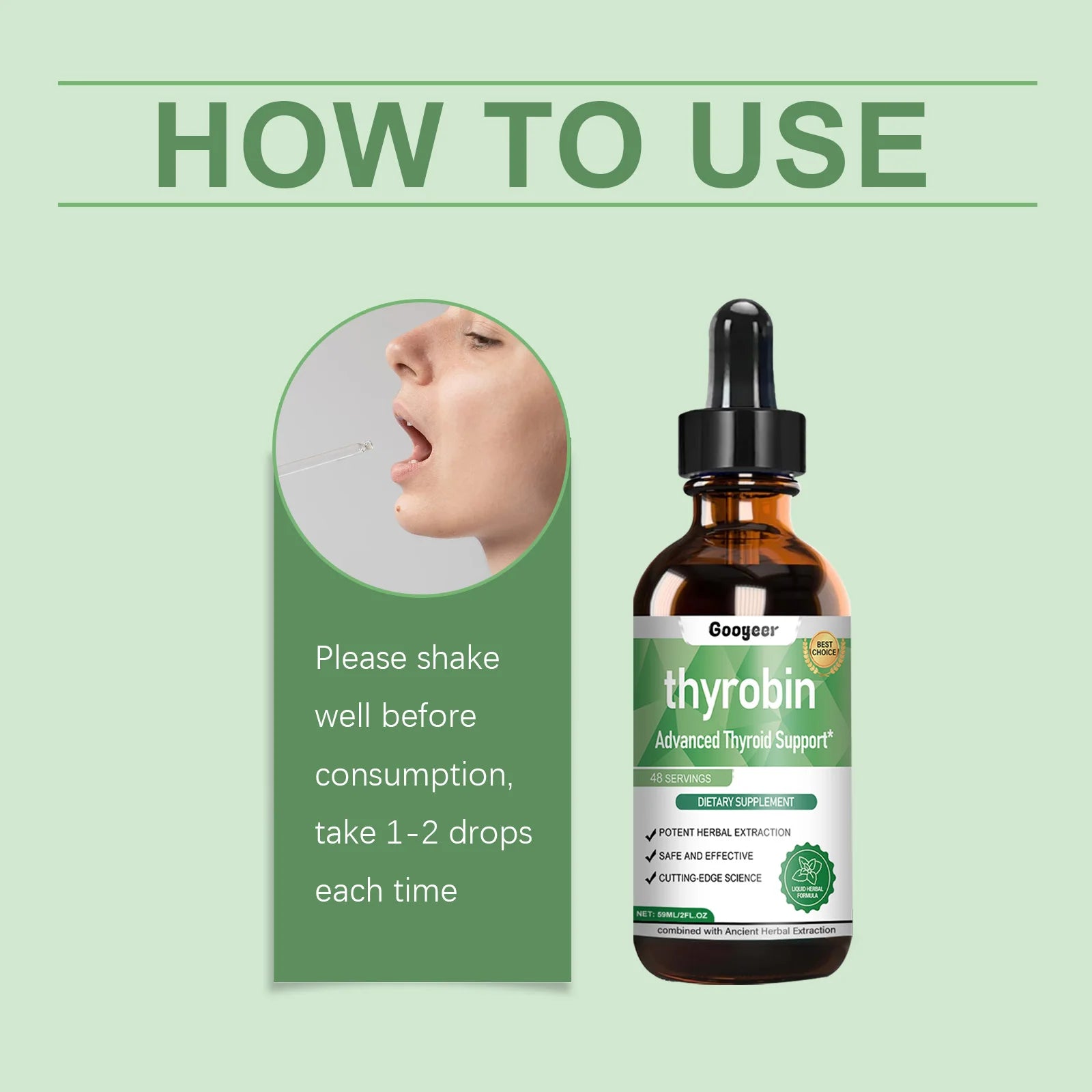 Thyroid Energy Drops B Vitamins Boost Vitality Enhance Energy Conversion Activate Body Function Support Metabolism