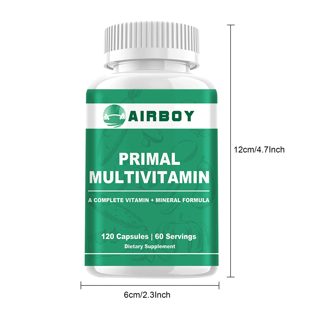 Multivitamin for Men and Women Supplement - 120 Capsules