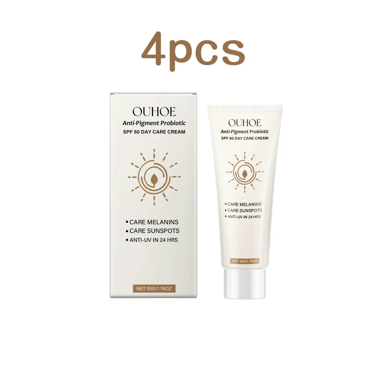 Spf50 Sunblock Cream Whitening Skin Summer Outdoor Sun Block Reduce Redness Anti Uv Moisturizer Oil Control Sunscreen