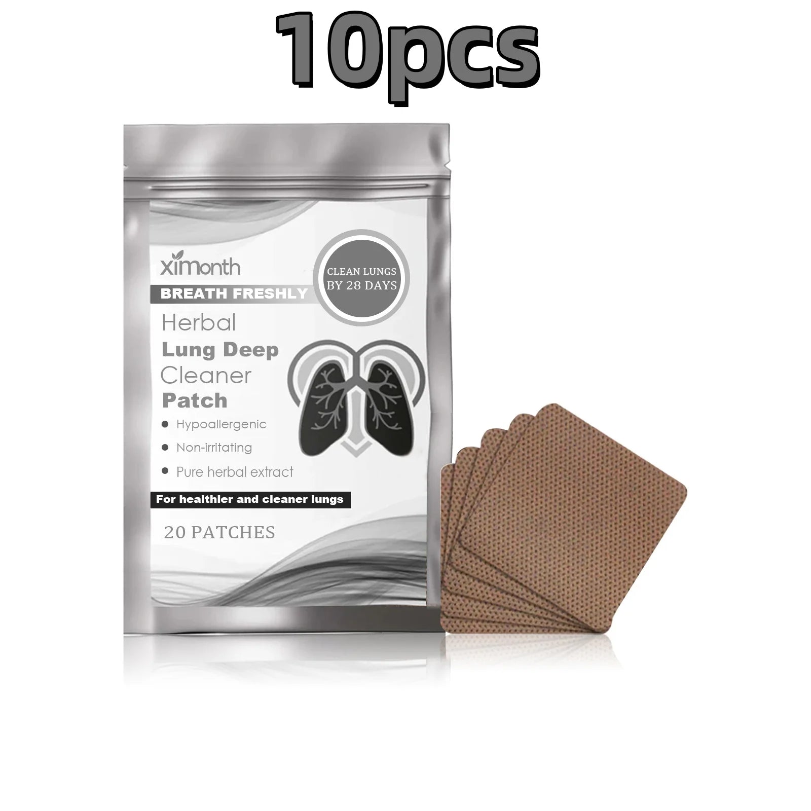 Relieve Patches Herbal Lung Cleanse
