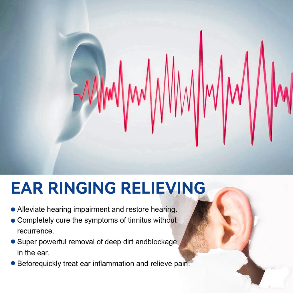 Ear Wax Remover Spray Soften Earwax Fresh Ears Improve Listening Clean Ear Canal Blockage Tinnitus Relief Spray