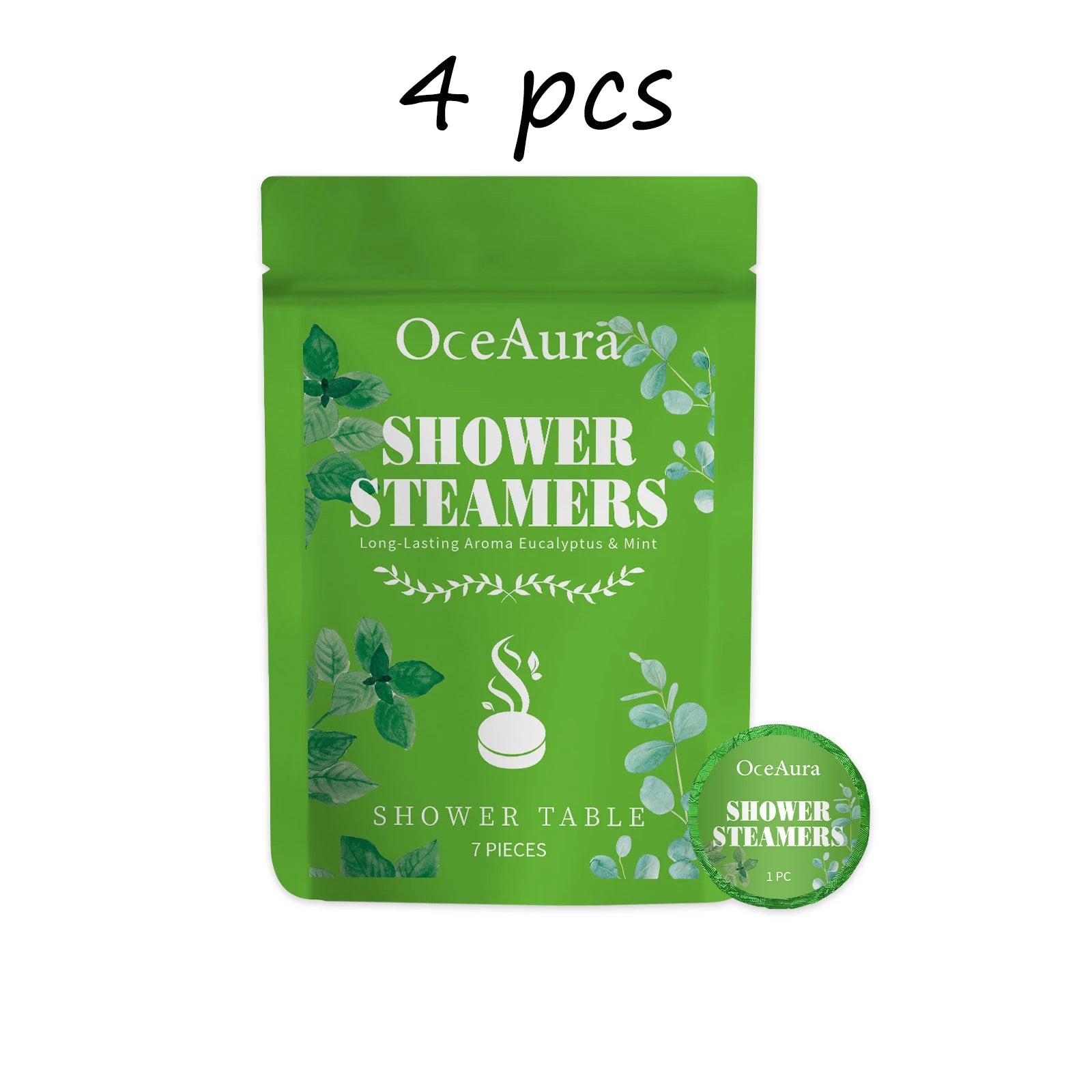 Body Shower Steamers Mint Scent Lasting Fragrance