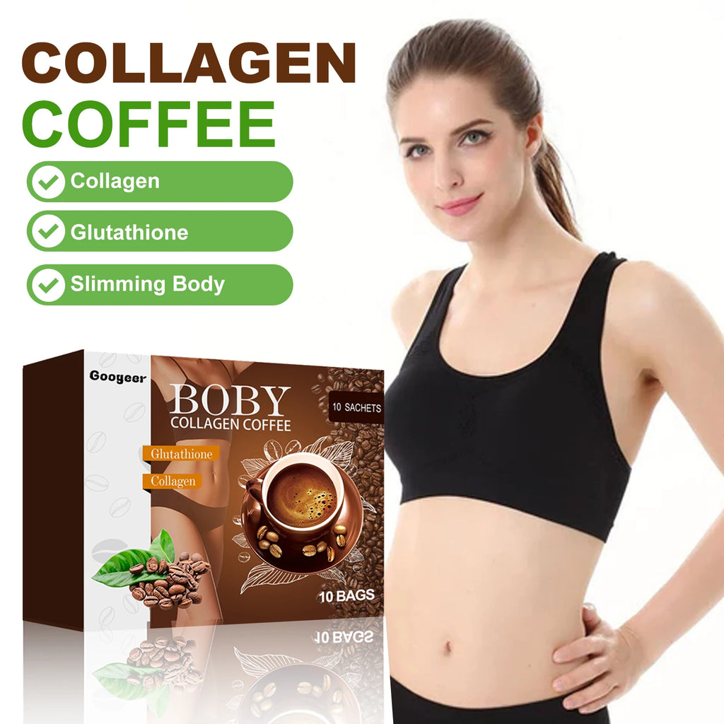 Collagen Coffee Tighten Thighs Abdomen Beauty Body Shape Curved Figure Antioxidant Refreshing Slimming Coffee