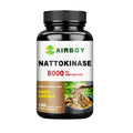 Nattokinase Supplement - Promotes Blood Circulation, Heart and Blood Vessel Health - 120 Capsules