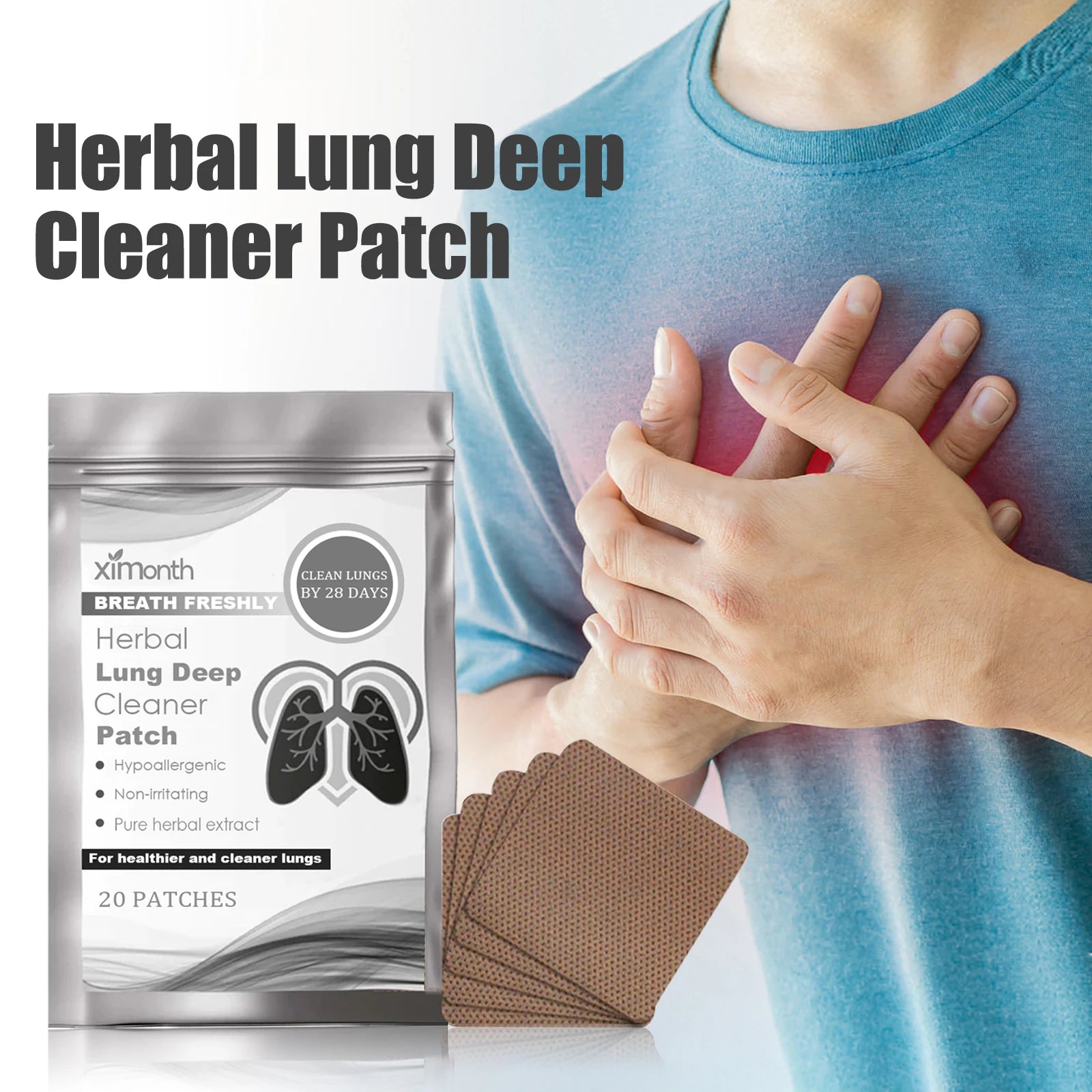 Relieve Patches Herbal Lung Cleanse