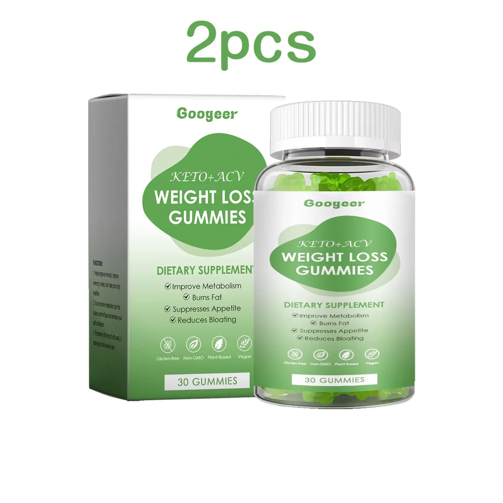 Slimming Body Gummies Fat Burner Energy Support Dietary Supplement Fruit Flavor Anti Cellulite Weight Loss Gummies