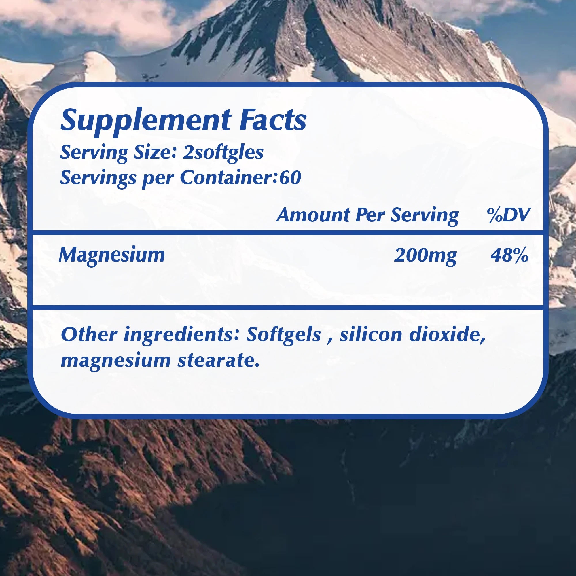 Magnesium Glycinate - Supports Heart, Bone Health , Muscle Support and Promotes Healthy Sleep - 120 Capsules