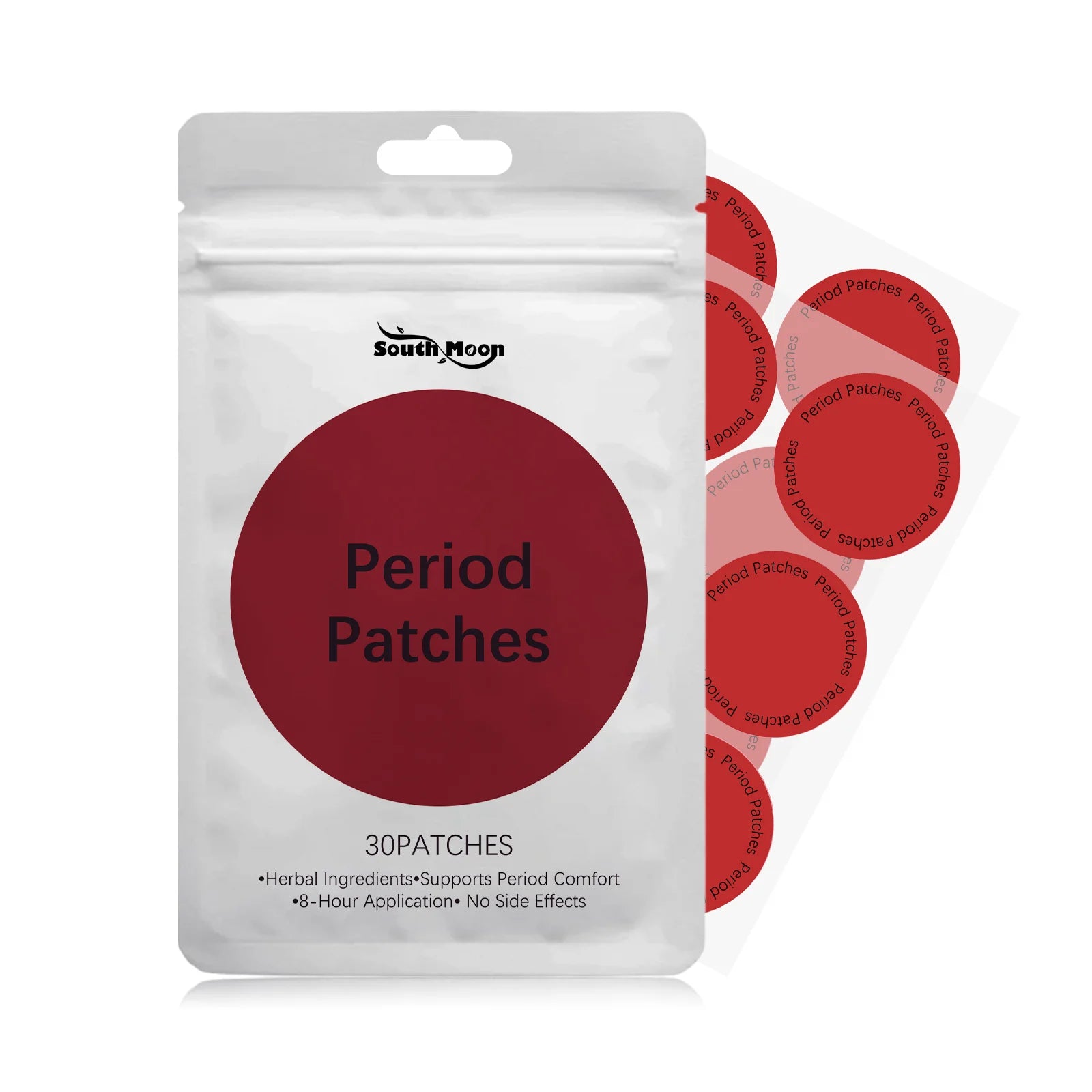 30pcs Women's Menstrual Care Patch Gentle Moisturizing Soothing Female Abdominal Skin Care Patch