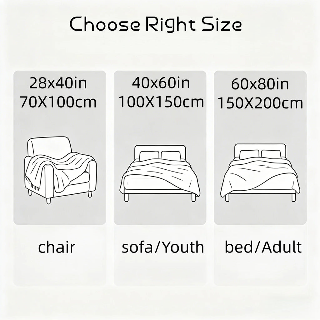Lightweight Fluffy Blanket, Soft Fleece Throw for Sofa Bed, Cozy Plush Blanket for All Seasons, Machine Washable.