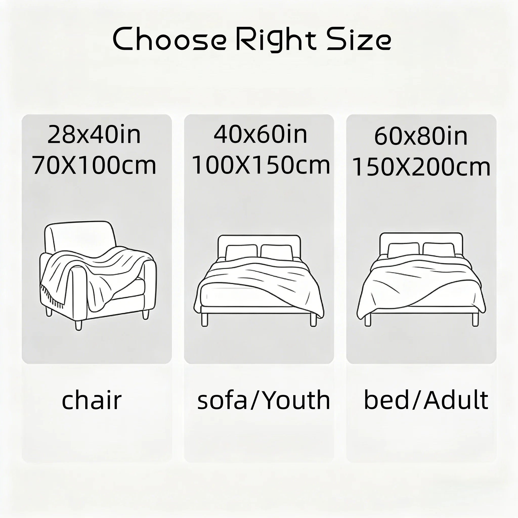 Lightweight Fluffy Blanket, Soft Fleece Throw for Sofa Bed, Cozy Plush Blanket for All Seasons, Machine Washable.
