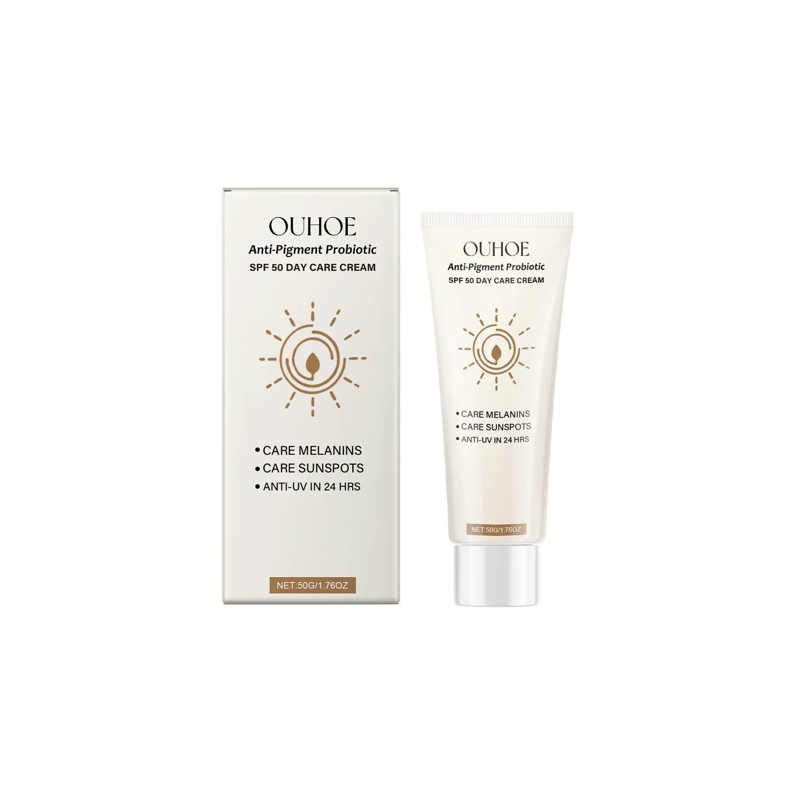 Spf50 Sunblock Cream Whitening Skin Summer Outdoor Sun Block Reduce Redness Anti Uv Moisturizer Oil Control Sunscreen