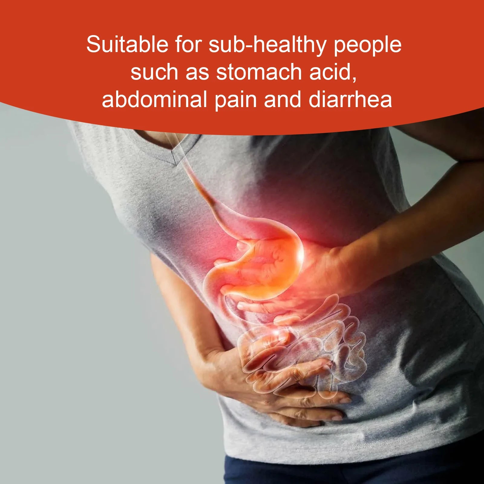 Body Acupoint Patch Abdominal Acupoint Herbal Promote Metabolism Detox Relieve Body Pressure Care Navel Patch