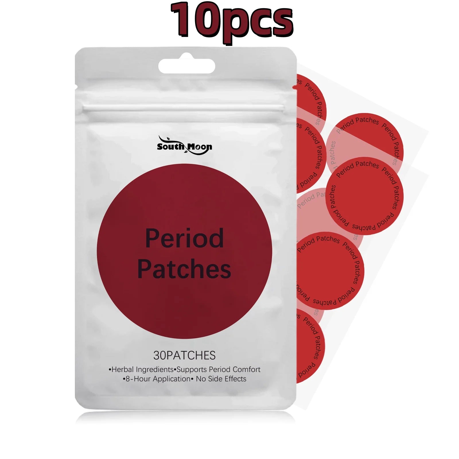 30pcs Women's Menstrual Care Patch Gentle Moisturizing Soothing Female Abdominal Skin Care Patch