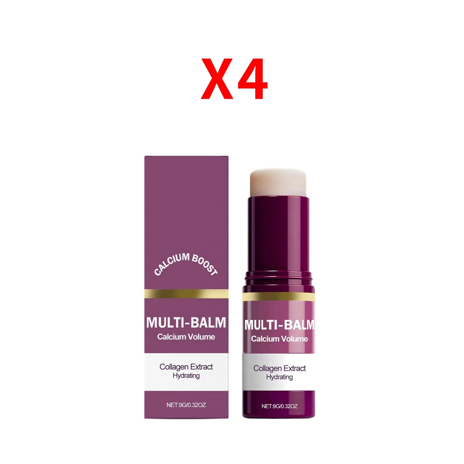 Anti-Aging Calcium Multi Balm Hydrating Firming Volume Soothing Dryness Repair Brighten Deep Moisturizing Cream Stick