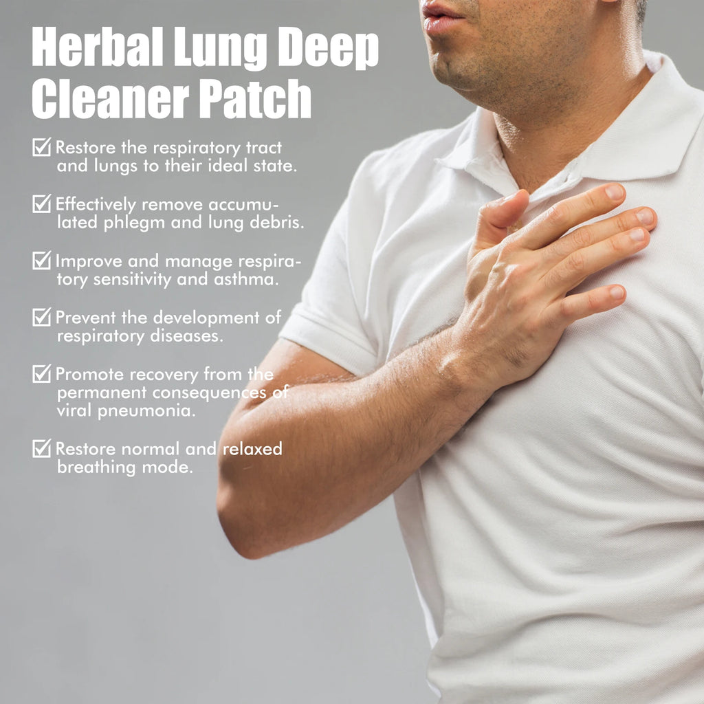Relieve Patches Herbal Lung Cleanse