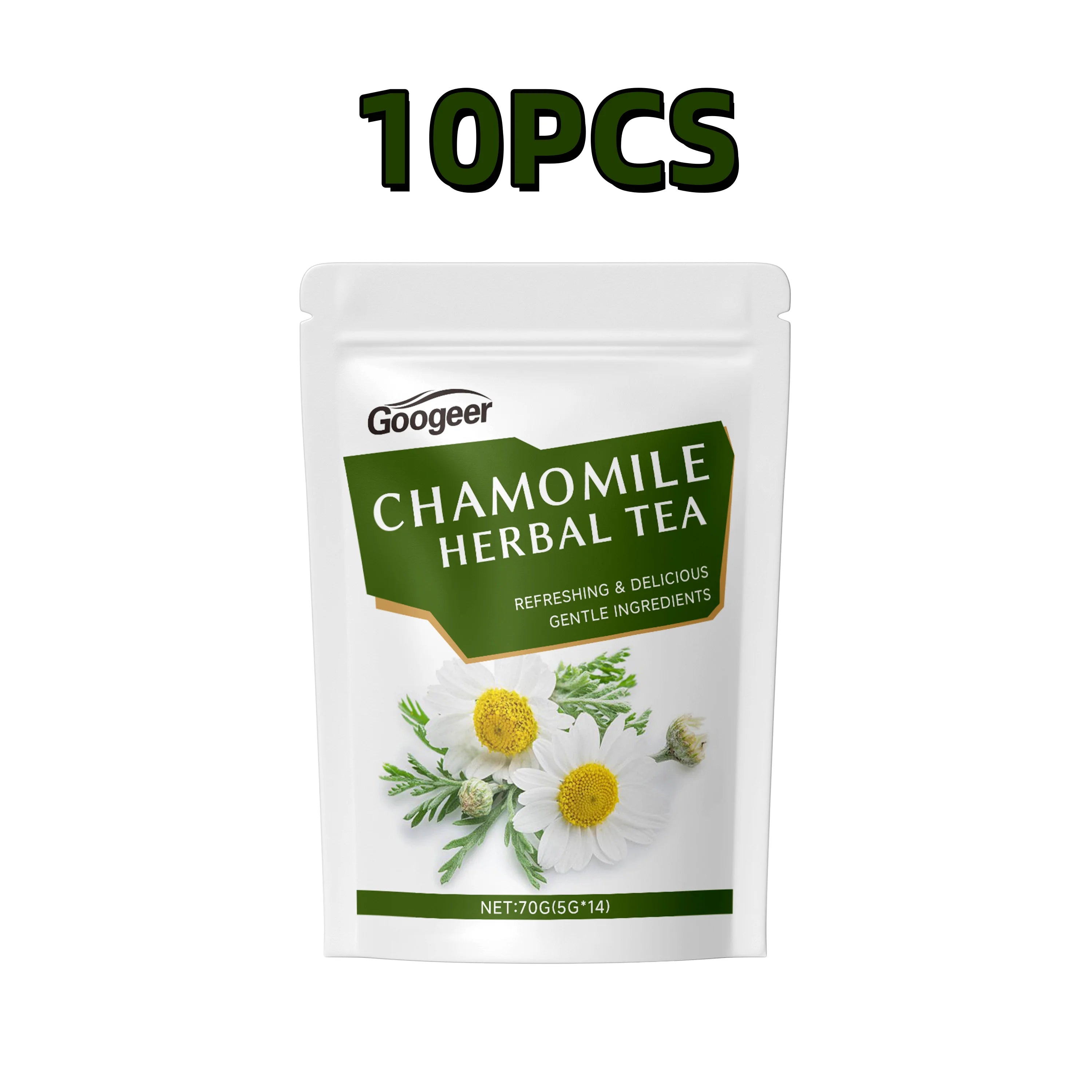 Natural Chamomile Bags Stress Relief Relaxing Body Better Sleep Peace Mind Reduce Worry Natural Herbal Plants Blend