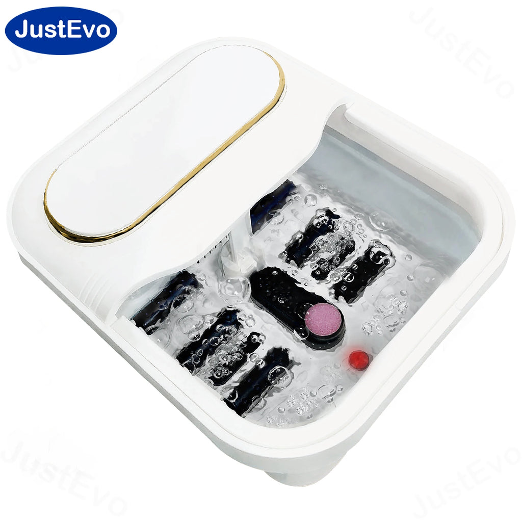 Foot bath bucket, foldable and portable foot soak tub