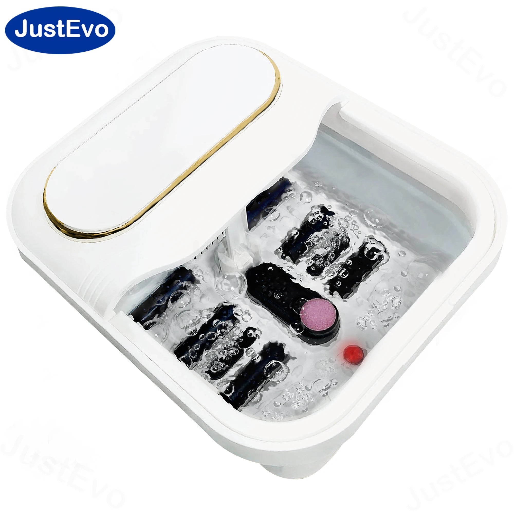 Foot bath bucket, foldable and portable foot soak tub