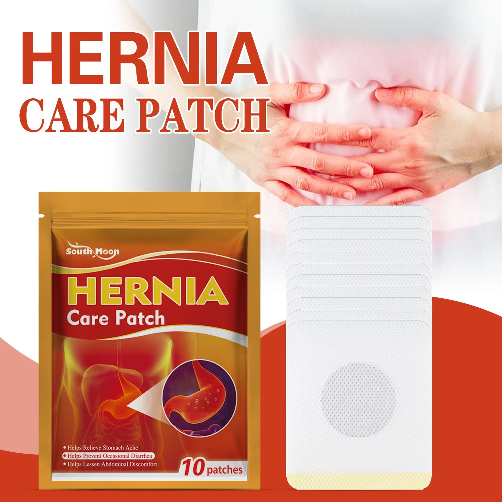 Body Acupoint Patch Abdominal Acupoint Herbal Promote Metabolism Detox Relieve Body Pressure Care Navel Patch
