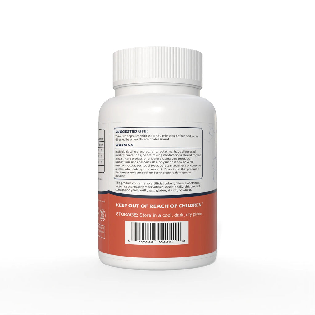 3 in 1 Sleep Aids for Adults Extra Strength, Extend Release Melatonin 5 mg, L Theanine 250 mg, GABA 250 mg,
