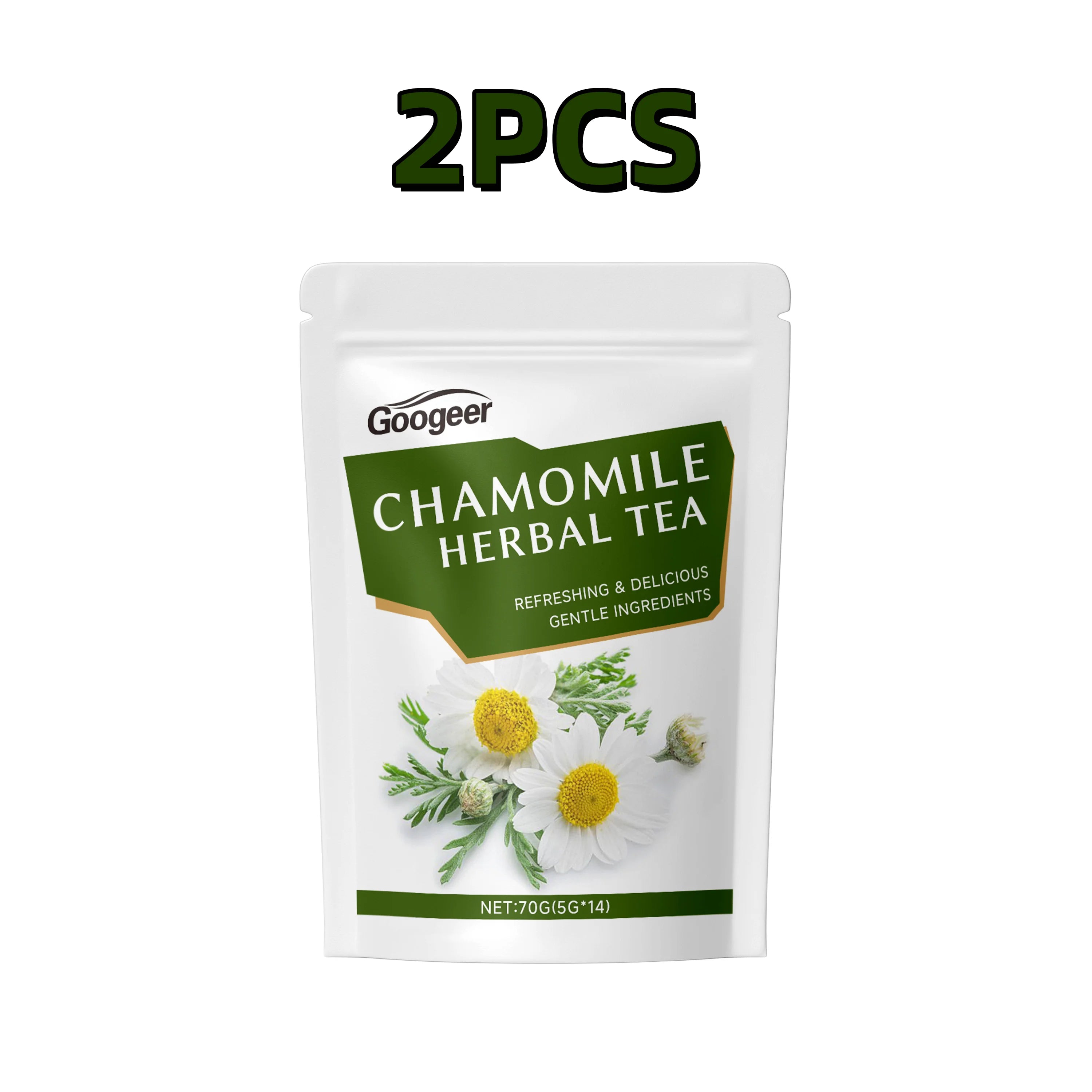 Natural Chamomile Bags Stress Relief Relaxing Body Better Sleep Peace Mind Reduce Worry Natural Herbal Plants Blend
