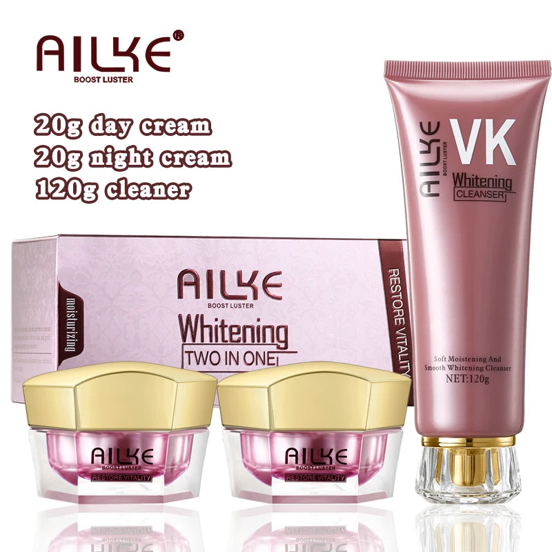 Lightening Face Cream, Antioxidant, Color Correction, Firming, With Sodium Hyaluronate, Clean Skin Facial Cream