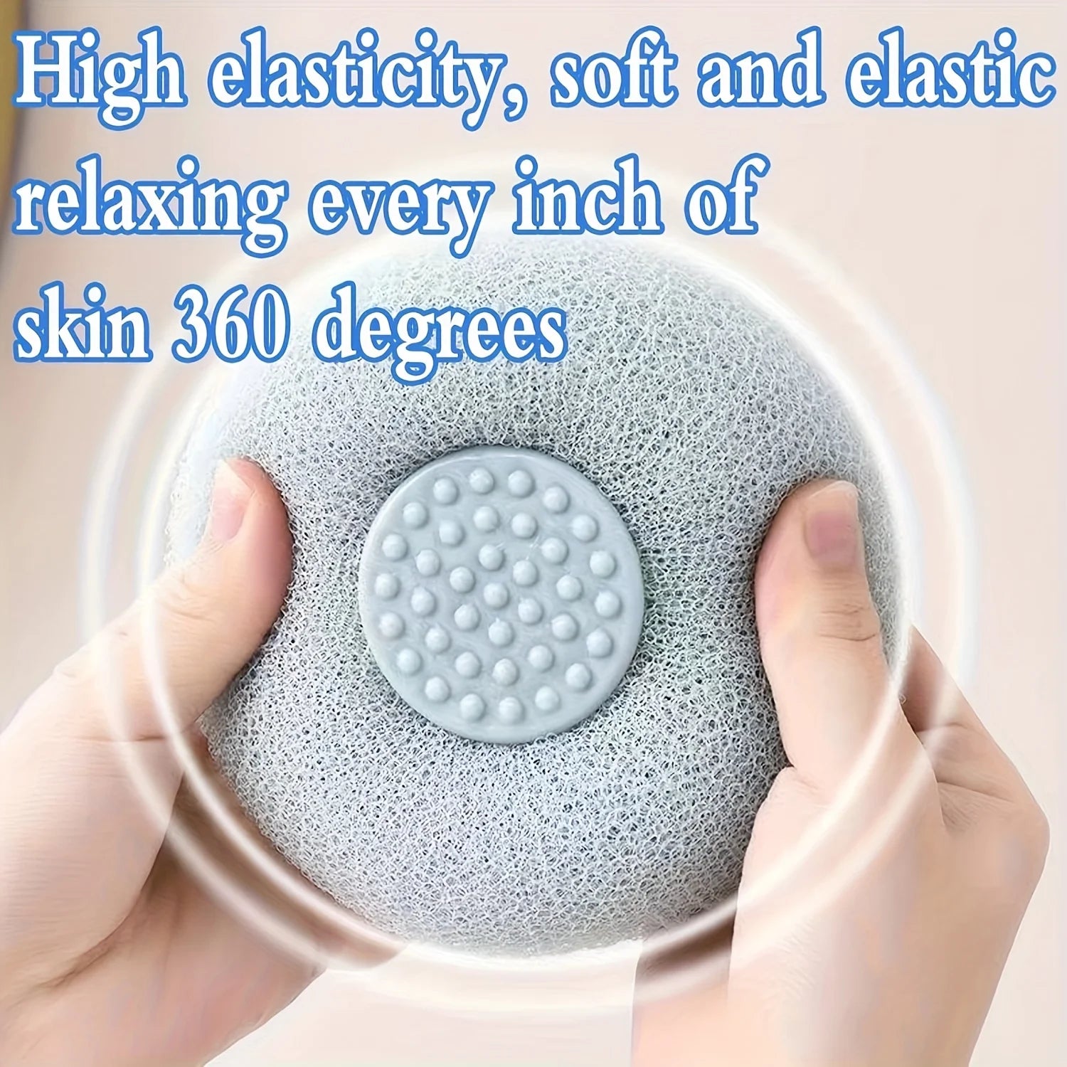 2PCS Set - Sunflower Suction Cup Bath Scrubber, Self-Care Massage Brush for Deep Clean & Relaxation