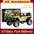 1:8 Scale Heavy-Duty Off-Road Sports Car Building Blocks Set 2680 PCS DIY Technical Vehicle Model Bricks Kit