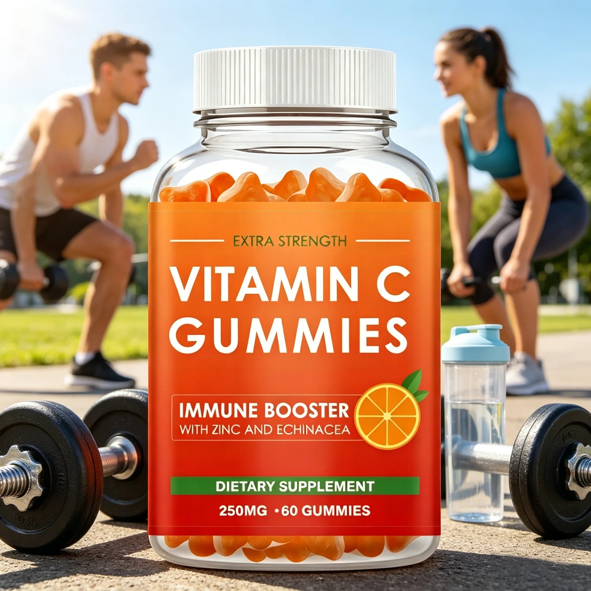Vitamin C Supplement- Powerful Antioxidant Properties That Support Energy Production, Immunity and Skin Collagen
