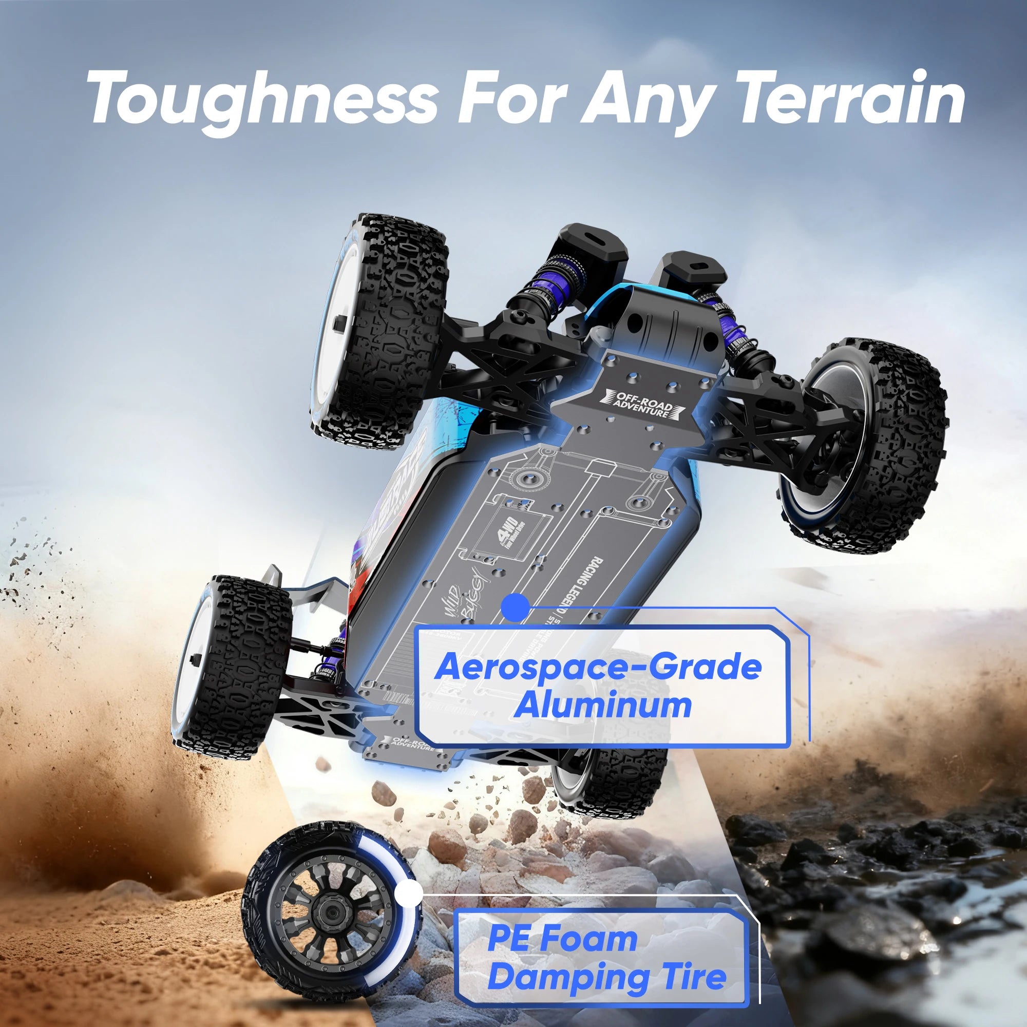 WB12 PRO 1/12 Racing Car 4WD High Speed 80KM/H Brushless Remote Control Car Off-road Competitive Drift RC