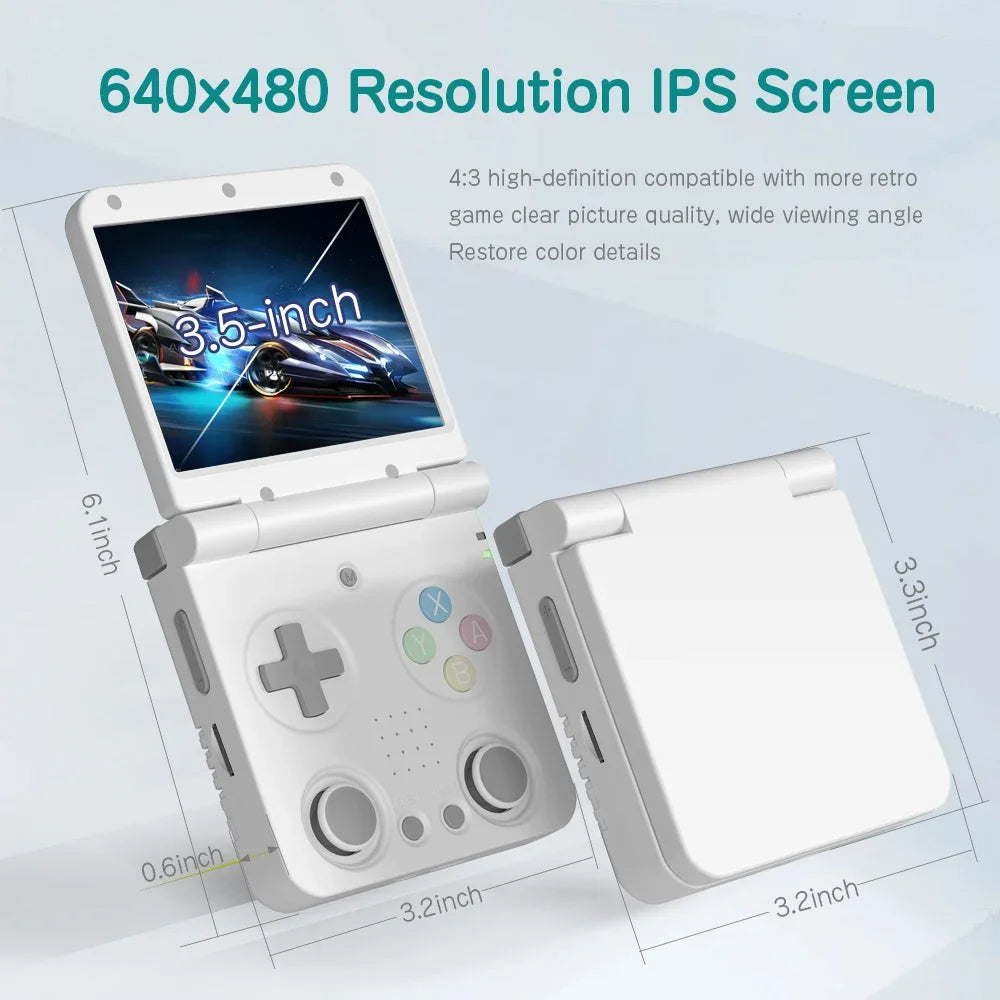 Handheld Game Players 3.5''IPS Screen Linux System Onion OS Video Game Consoles Free Storage Bag