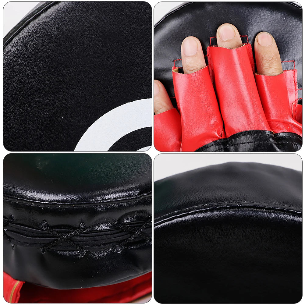 Curved Boxing Hand Target PU Leather Boxing Punching Bag Wear Resistant